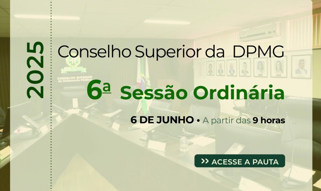 6ª sessão ordinária do Conselho Superior 1